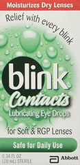 Blink Contacts Lubricating Eye Drops 10 mL Each