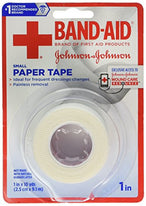 Johnson & Johnson Band-Aid Small Paper Tape Wound Care 1 in x 10 Yards