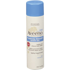 Aveeno Positively Smooth Shave Gel 7 Ounce (198 g)