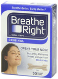 Breathe Right Nasal Strips Original Tan Small/Medium 30 Each