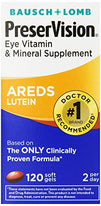 PreserVision Areds Vitamin/Mineral/Lutein Softgels 120ct Each