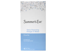 Pack of 1 Summer's Eve Extra Cleansing Vinegar and Water Douche 4 Units 4.5 oz each