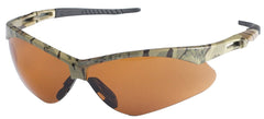 Jackson Nemesis Safety Glasses Camo Frame Bronze Lens KC 19644