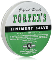 Orginal Formula Porter's Liniment Salve 2  Ounce for Cuts Burns