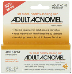 Adult Acnomel Tinted Cream Acne Medication - 1.30 Ounce (36 g)