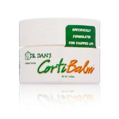 Dr. Dans CortiBalm Medicated Lip Balm,Great for chapped lips - 0.25 Ounce jar