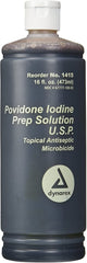 Dynarex Povidone Iodine Prep Solution U.S.P Topical Antiseptic 16 Ounce