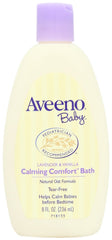 Baby Aveeno Calming Comfort Bath Lavender & Vanilla 8 FL OZ (236 ml)
