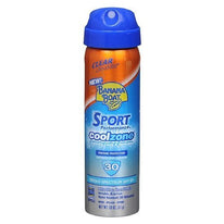 Banana Boat Sport CoolZone Continuous Spray, SPF 30 1.8  Ounce Each