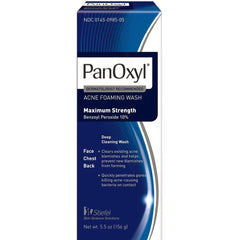 Panoxyl Benzoyl Peroxide Foaming Acne Wash 10% 5.5 Ounce