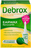 Debrox Drops Earwax Removal Aid Kit - 15 ml Drops with Bulb Syringe