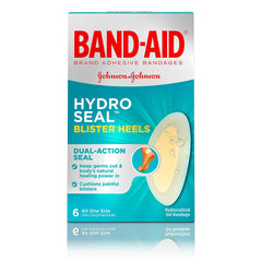 Band-Aid Hydro Seal Blister Heels 6 Count Each