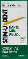 Stim-U-Dent Plaque Removers Mint 100 Each