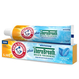 TheraBreath Mouthwash 16 oz and Arm & Hammer Plus TheraBreath Toothpaste 5.5 oz, Invigorating ICY Mint