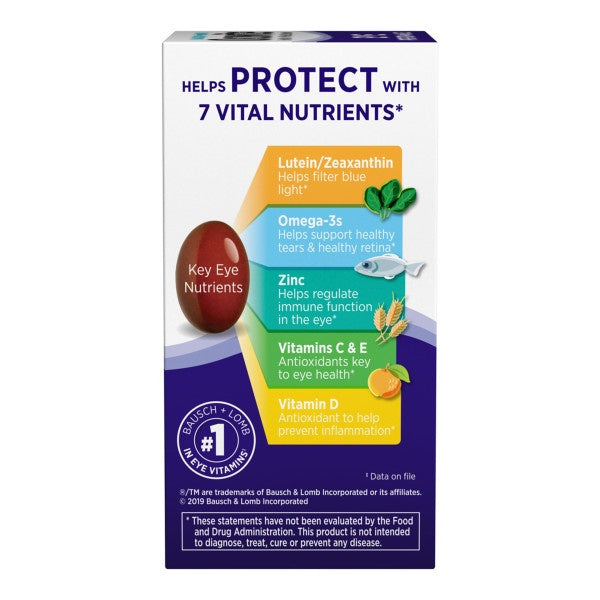 Ocuvite Eye Performance Vitamin & Mineral Supplement, Contains Zinc, V