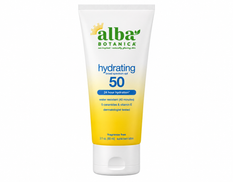 Alba Botanica Hydration Sunscreen Lotion SPF 50, 3 fl oz 24 Hour Hydration