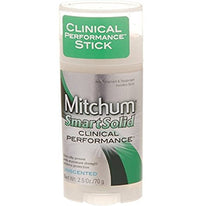 Mitchum Smart Solid Clinical Performance Unscented Anti-Perspirant 2.5  Ounce