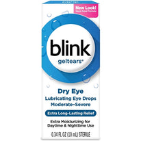Blink Gel Tears Lubricating Eye Drops Moderate Severe Dry Eye 10 ML