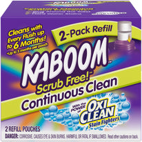 Kaboom Scrub Free Toilet Cleaner Refill, 2-Count