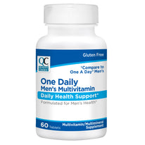 Quality Choice One Daily Men's Multivitamin Tablets, 60 Count - Pack of 1