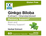Quality Choice Ginko Biloba Extract Vegetarian Capsules 60 ct