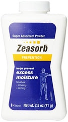 Zeasorb Prevention Super Absorbent Powder Foot Care 2.5- Ounce Bottle