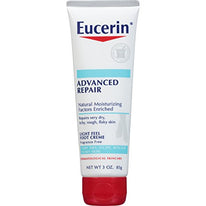 Eucerin Intensive Repair Foot Creme 3 Ounce Each