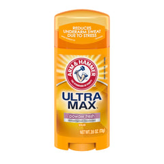 Arm & Hammer ULTRAMAX Anti Perspirant Deodorant Powder Fresh 2.6 Ounce Each
