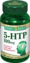 Nature's Bounty 5-HTP 100 mg Capsules Double Strength 60 Each