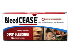 BleedCEASE First Aid 100 Sterile Packings Each