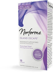 Norforms Suppositories Island Escape 12 Each