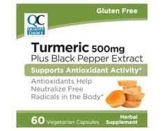 Quality Choice Tumeric W/ Black Pepper Capsules 60 ct