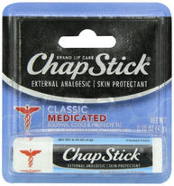 ChapStick Classic Medicated Lip Balm 0.15 Ounce Each