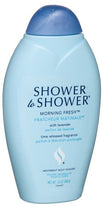 SHOWER TO SHOWER Body Powder Morning Fresh 13 Ounce Each