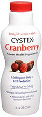 Cystex w/ Proantinox for Urinary Health Cranberry Flavor 7.6 Ounce Each