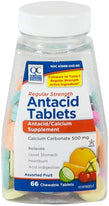 Quality Choice Regular Strength Antacid Tablets 66 Chewable Tablets