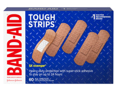 Band-Aid Brand Tough-Strips Adhesive Bandages (Pack of 1)