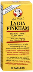 Lydia Pinkham with Black Cohosh Menopause Help 72 Capsules