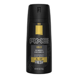 Axe Gold Deodorant Body Spray, Dark Vanilla 4.0 oz