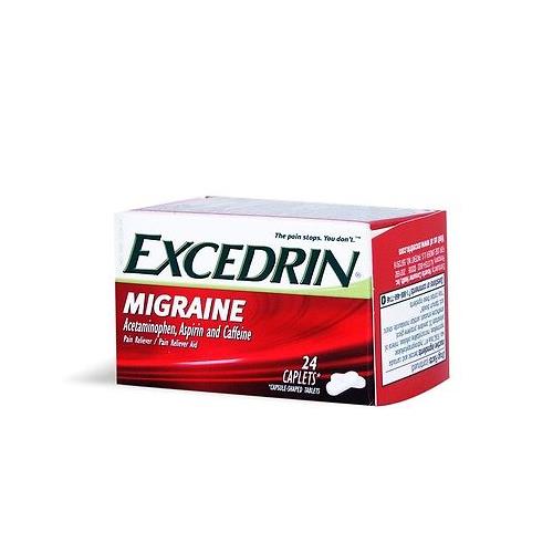 Excedrin Extra Strength Pain Relief Caplets For Headache Relief,  Temporarily Relieves Minor Aches And Pains Due To Headache 200 Count