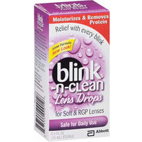 Blink Lens Drops for Soft & RGP Lenses 0.5 Fluid Ounces
