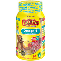 L'il Critters Omega-3 DHA 60 Gummies Each