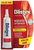 Blistex Medicated Lip Ointment Penetrating Medication and Moisture 0.35 Ounce Each