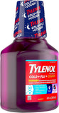 Tylenol Cold Flu & Cough Acetaminophen Wild Berry Burst, 8 Fl. Oz.