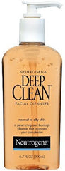 Neutrogena Deep Clean Facial Cleanser, For Normal to Oily Skin 6.7 fl oz