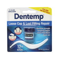 Dentemp O.S. One Step Caps and Fillings Repair 12+ Repairs 2.2 grams