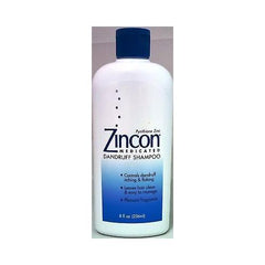 Zincon Medicated Dandruff Shampoo 8 Ounce