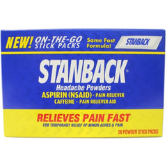 Stanback Headache Powders 50 Count Each