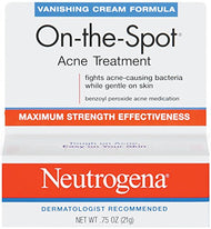 Neutrogena Vanishing Cream On-The-Spot Acne Treatment Max Strength .75 Ounce