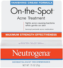 Neutrogena Vanishing Cream On-The-Spot Acne Treatment Max Strength .75 Ounce